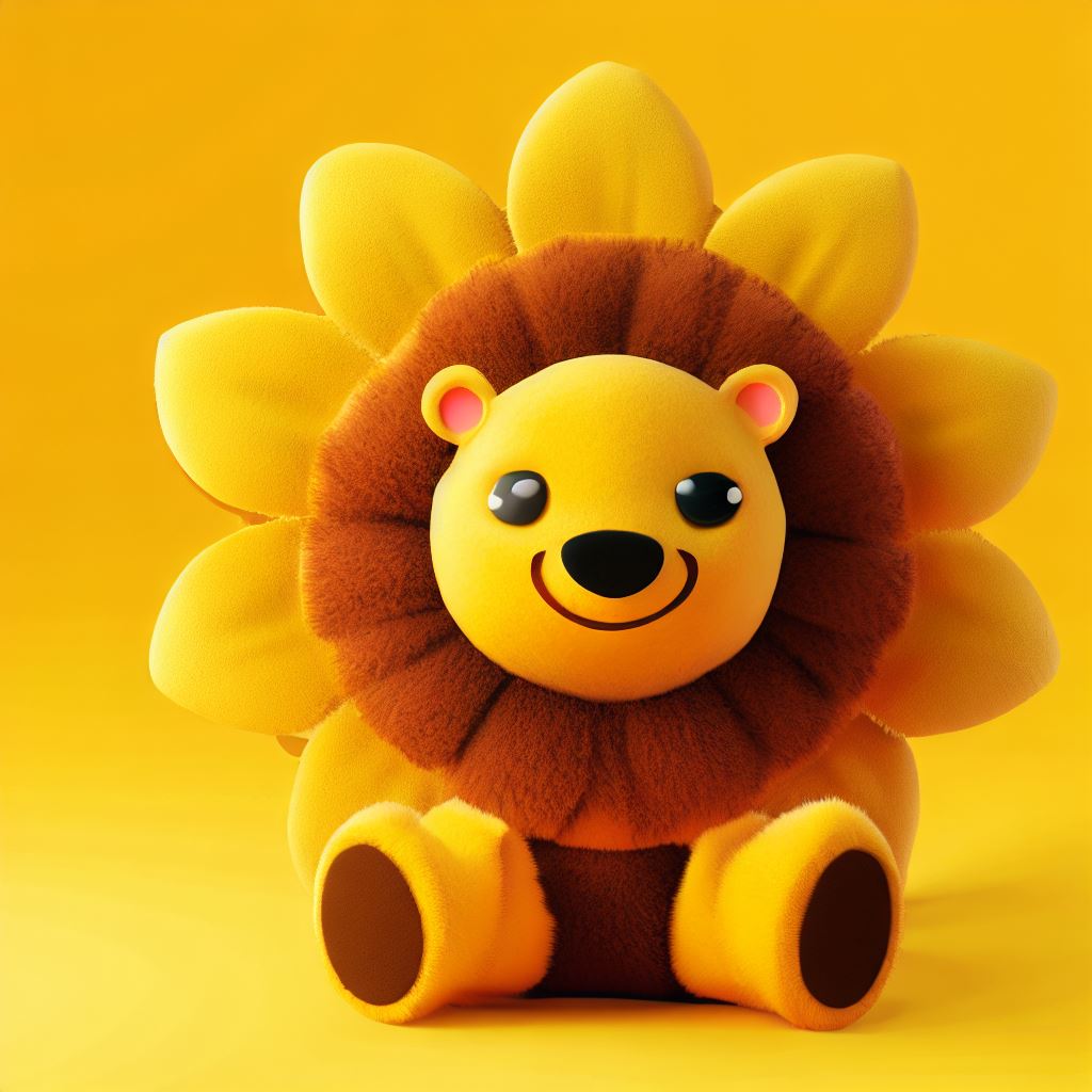 Sunflower Lion